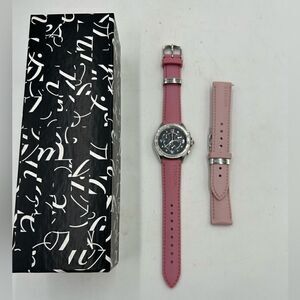 Women’s Michelle Belmore  stainless steel watch with diamonds MW29B1A1993